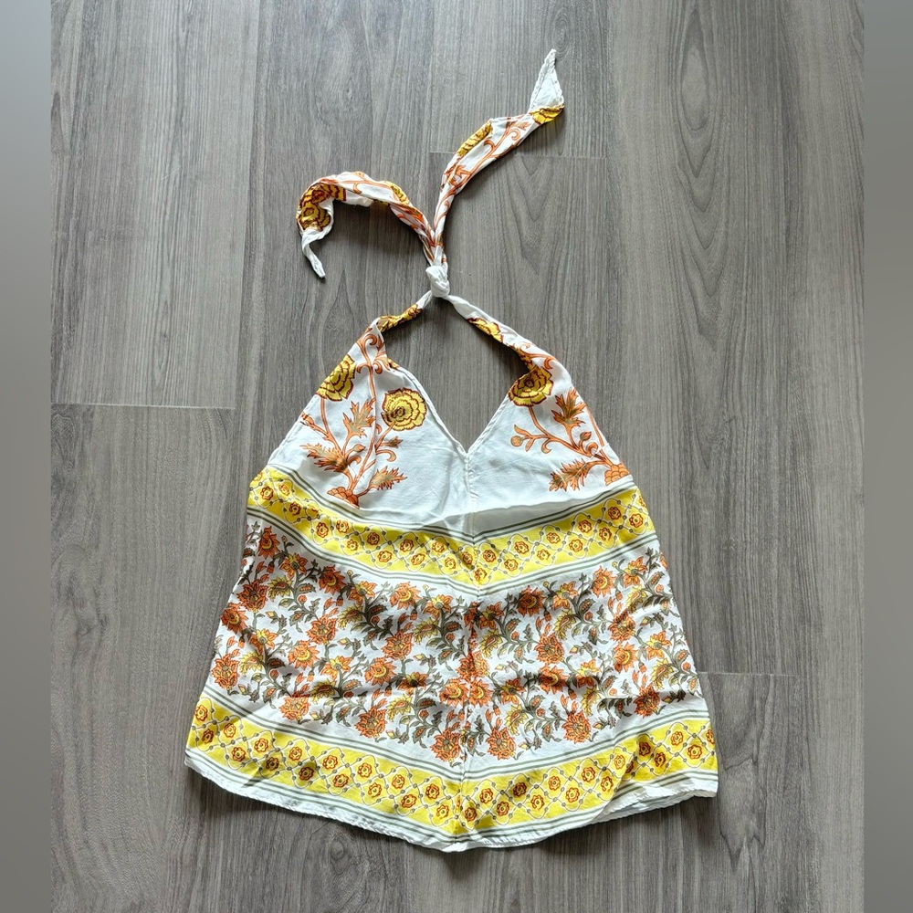 J.Crew Halterneck Satin-y Top